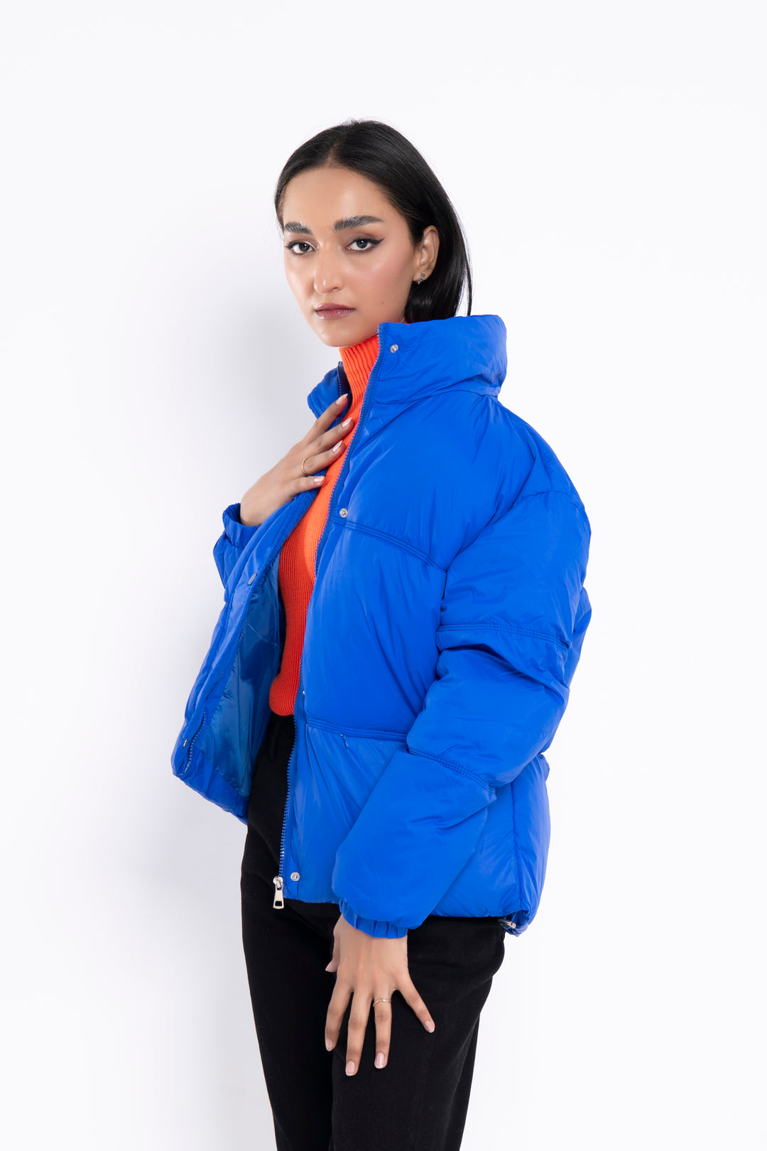 PUFFER JACKET WITH COLLAR