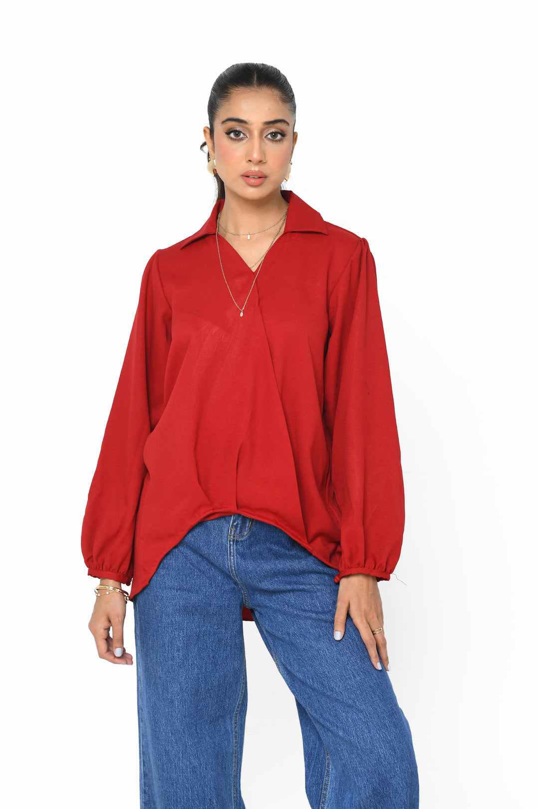 Georgette High low shirt