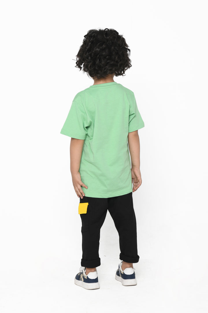 COTTON JERSEY T-SHIRT WITH FLAP POCKET