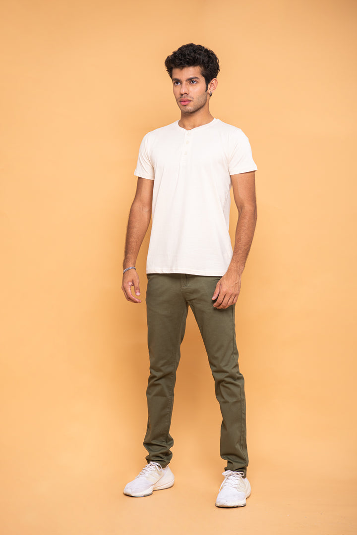 BASIC HENELY RELAXED FIT T-SHIRT