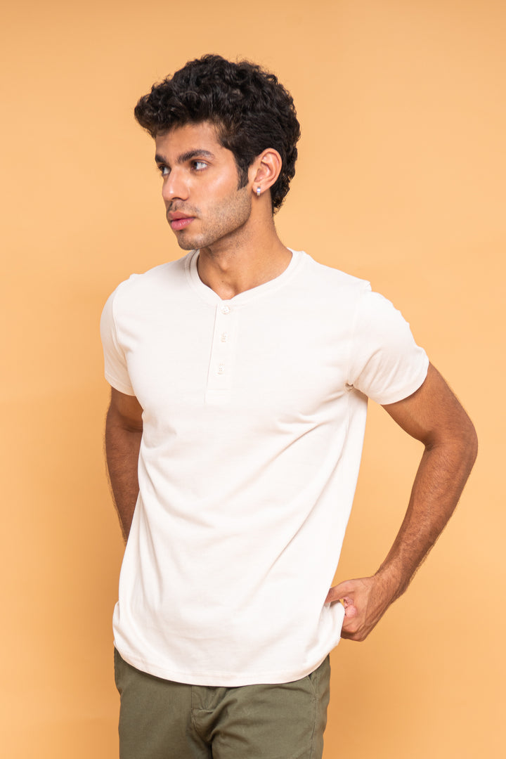 BASIC HENELY RELAXED FIT T-SHIRT