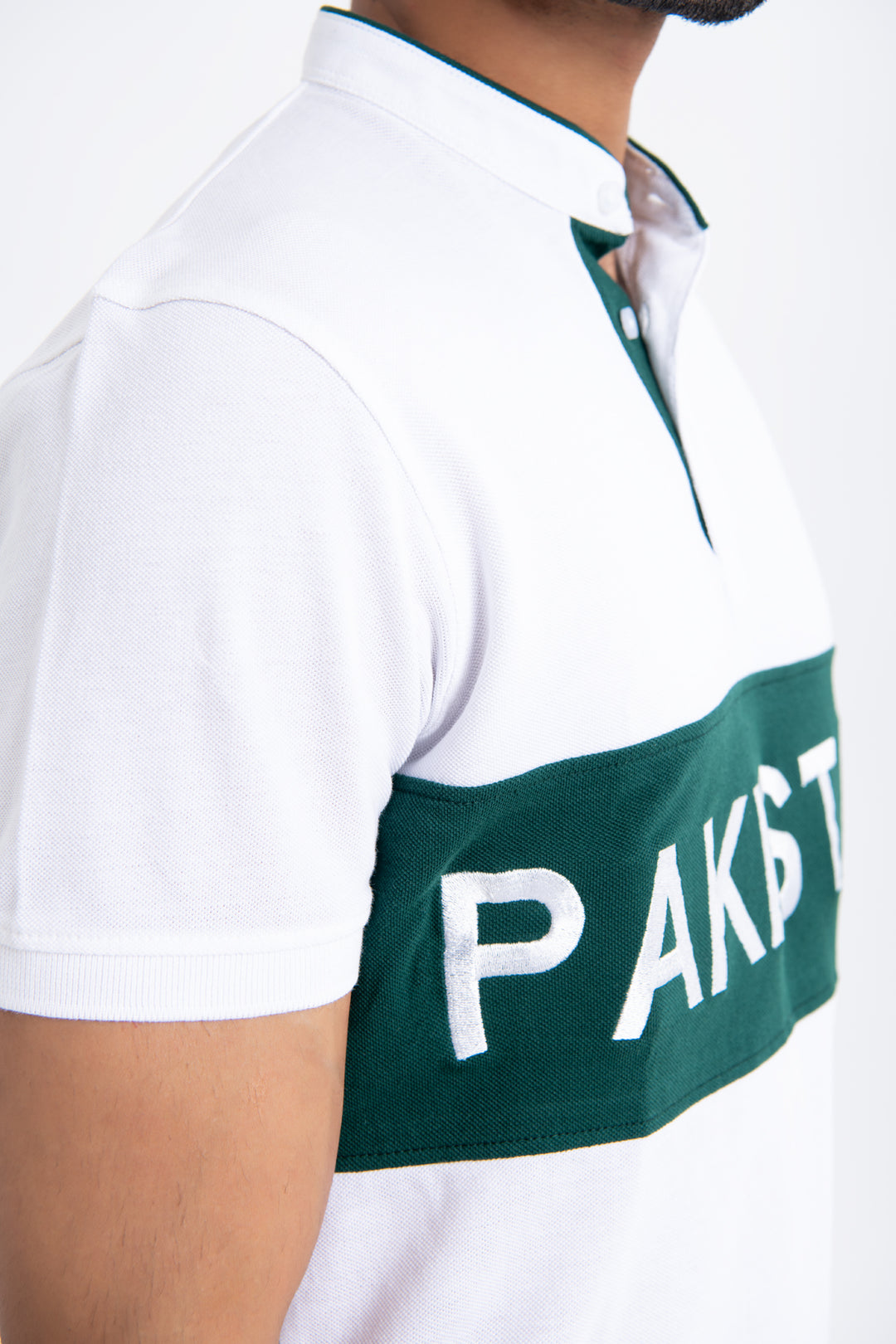 THE EMBROIDERED PAKISTAN POLO