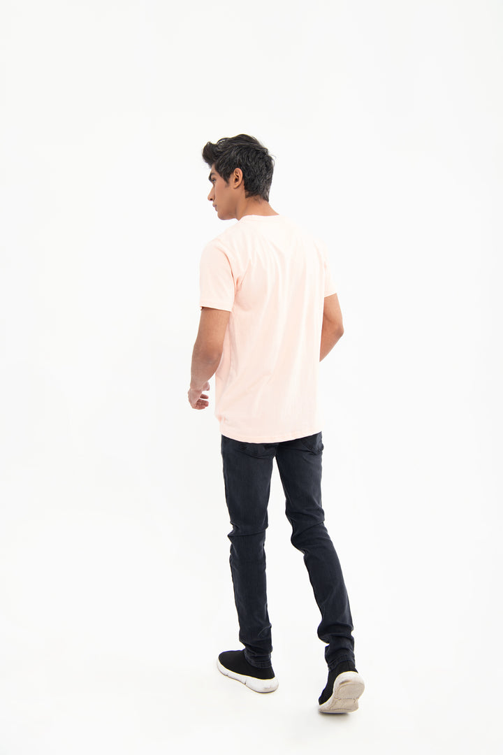 REGULAR FIT EMBROIDERED T-SHIRT