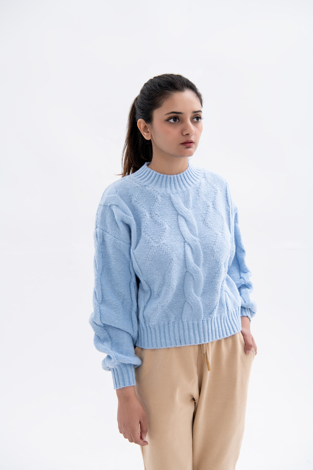 F21 CABLE SWEATER