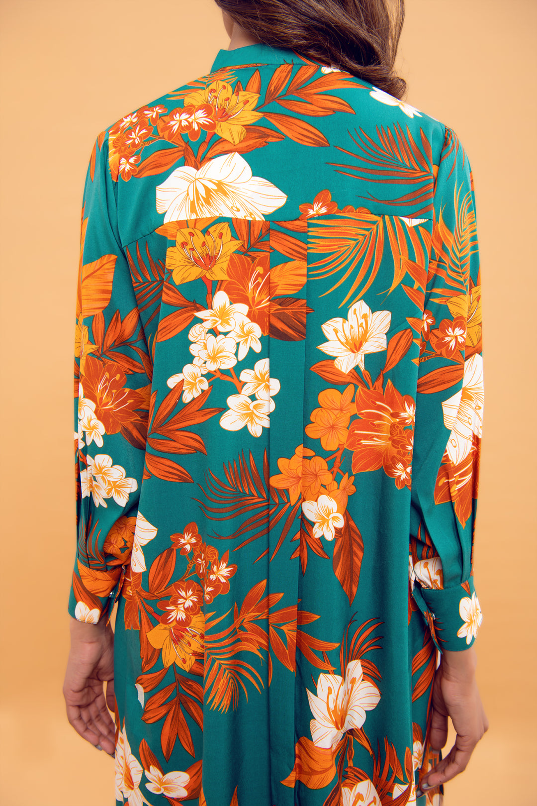 PRINTED FLORAL TUNIC